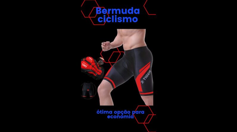 Bermuda de ciclismo X-tiger - Aliexpress - #Shorts