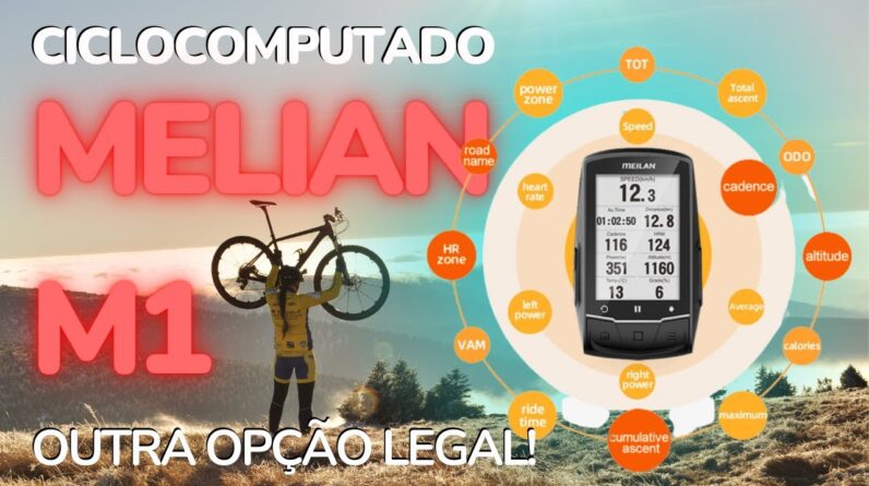 GPS CICLISMO MELIAN M1  | INTERAÇÃO TECH