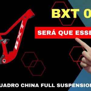 QUADRO FIBRA CARBONO FULL SUSPENSION - BXT-MTB-097