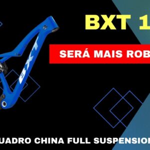 QUADRO FIBRA CARBONO FULL SUSPENSION - BXT-MTB-107 (NOVO MODELO)
