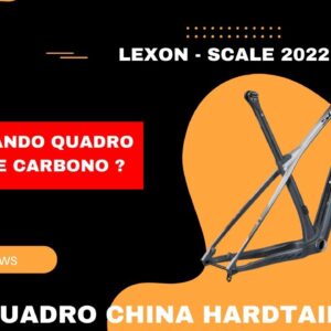 QUADRO FIBRA CARBONO HARDTAIL - LEXON 2022 SCALE