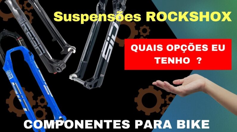 Suspensões pra sua bike