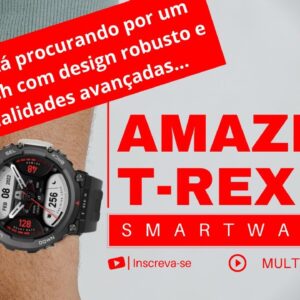 XIAOMI AMAZFIT T-REX 2  I INTERACAO TECH